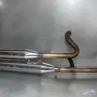 Halrey softail stock exhaust