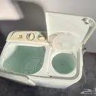 غسالة SANYO الأصلية حوضين 6 كيلو غسيل والمجفف 4 كيلو