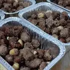 حلا الفول السوداني بالكاكاو