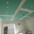 Gypsum board and paint