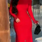 فساتين حمراء جديده نظيفه للبيع مقاسL وm لبيع