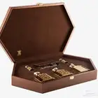 شنطة رويال البنية الفاخرة من العربية للعود ( مميزة للإهداء)