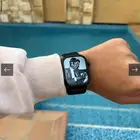 ساعه تدعم كل شي وفيها منفذ شريحه للبيع