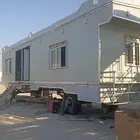 كرفان مطبح 13.5متر مجلس 5.5 متر  2 متر مدحل حمام مطبح 5 م