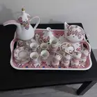 طقم قديم محموعة شاي وقهوة