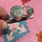 خاتم زمرد اصلي فضة