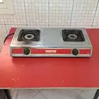 موقد غاز مزدوج من ماركة جيباس