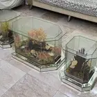 طاولة كبيرة واثنين صغار