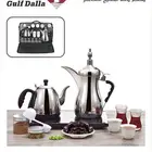 طقم دلة الخليج للقهوة والشاي   شنطة