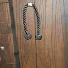 tricep and biceps rope machine with 30 kg weights with bar