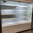 ثلاجة عرض مكشوفة 2 متر نظيفة