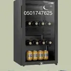 ثلاجه عرض زجاج 3 قدم اسود