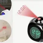 ساعة منبة مضيئة تعمل بالبطارية
