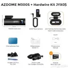AZDOME Dash Cam M300S 4K   1080P كاميرا سيارة مزدوجة