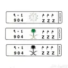 للبيع لوحه مميزه ( م م م 904 )