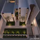 فيلا بمساحات كبيره وتصميم عصري