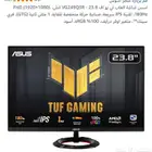 شاشة اسوس جيمنج Tuf جديدة بكرتونها ب450 ريال