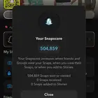 يوزر سناب سكور 500k للبيع .