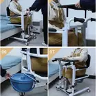 كرسي حمام يساعد على حملة المريض بسهولة