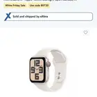 MXM63ZM A--Apple 46mm Starlight Sport Band S M