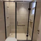 زجاج شاور حمامات كبائن شاور قاطع شاور