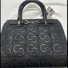 فستان سهرة وشنطة يد جديدة