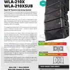 تأجير سماعات نظام صوتي لاين اري Wharfedale Pro