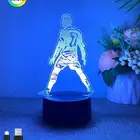 لمبة رونالدو 3D LED   7 ألوان متغيرة