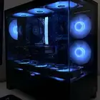 كيس pc مع بعض القطع