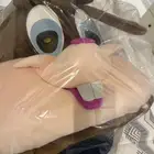 لبس دميه ارنب كامل يلبسه الشخص