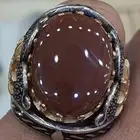 خاتم عقيق يماني كبدي
