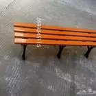 كرسي حديقة خشبي صلب مضاد للتآكل