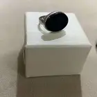 خاتم فضه سليماني حجري عيار 925 استعمال إسبوع