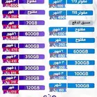 عروض باقات الانترنت