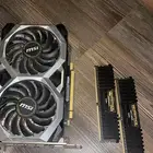 كرت شاشة 1660ti معها 16 رام