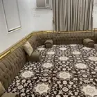 زله-فرشه-طقم طاولة كبيرة مع 6 صغار