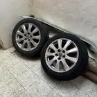 جنوط مقاس 17 بكفراتها كانت راكبه على كامري 2004