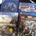 سوني فور بدون يدات مع اربع اشرطه