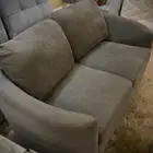 كنب قماش مقعدين - فيرمونت من هوم سنتر - مريح جدا