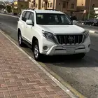 للبيع برادو 2014 ابيض لؤلؤي
