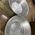 صحون ألمنيوم كبيره