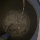 غساله تعمل بحاله جيده مقاس 18 كيلو