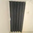 ابواب سحب أكورديون جلد وبيلاستيك