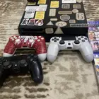 سوني فور 500 جيجا كل شي شغال فيه شبه الجديد على السوم