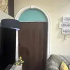 أبواب سحاب أكورديون وجلد