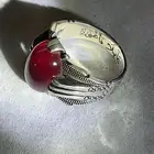 خواتم وسبح احجار كريمه طبيعي وفضه ايطالي عيار 925