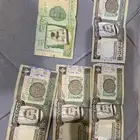 اربع ريال الملك فهد واحد جديد والباقي عاديه علا اسوم