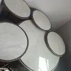 للبيع طقم طاولات ودولاب شاشه