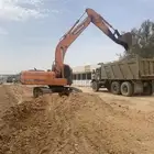 بكلين شيول للايجار حفر نخل تعقيم تسويه خزانات بركه