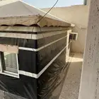 بيت شعر مستعمل للبيع (القماش الداخلي -الجلد الخارجي -الحديد